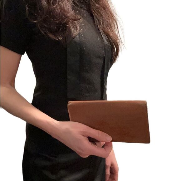 Hermes long brown leather wallet - Picture 15 of 16